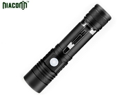 China Zoom Function Micro Usb Rechargeable Flashlight With CREE XML T6 factory