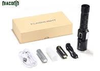 China USB Rechargeable Tactical Led Flashlight With CREE XML And Power Bank Function company