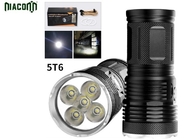 China Long Backup Time Led Hunting Flashlight With Rechargeable 8800mah Battery company