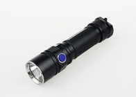 China CREE XML T6  Mini USB Rechargeable Flashlight With Waterproof Aluminum Case factory
