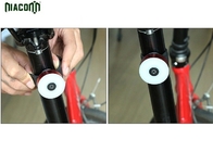 China 650mah Rechargeable USB Bike Tail Light 50m*40mm*45mm With 7 Modes Function company