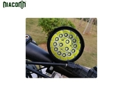 China High Lumen Bright Front Cycle Light , CREE Xml LED Bicycle Front Light Usb factory