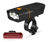 China Rechargeable front led USB Bike Light,  with Power Bank Function factory
