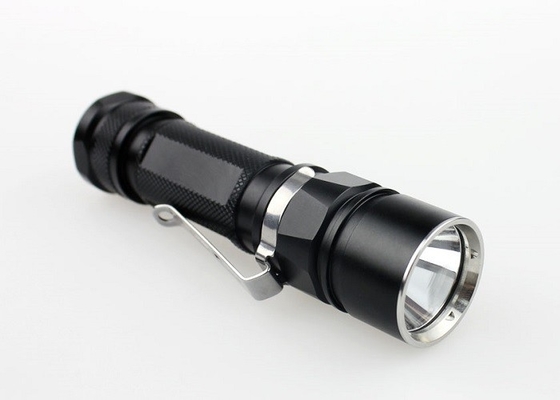 Military Grade Mini USB Rechargeable Flashlight With Aluminum Case