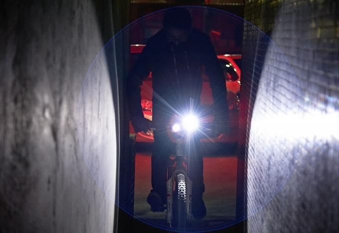 STVZO 5W 350 Lumen Usb Rechargeable Bike Lights With 120 DB E Speaker