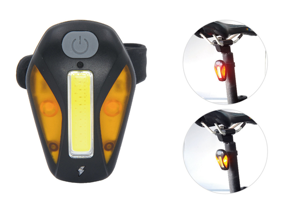 Waterproof Bike Tail Rear Lights Safety Bicycle 150 LM 67 * 44 * 28mm