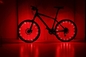 Constant 3D Bicycle Spoke LED Lights IPX4 ABS Colorful Waterproof